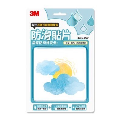 《 Chara 微百貨 》 3M 防滑貼片 六片裝 多款 圖案 廁所 浴室 樓梯 安全 止滑貼片 可愛登場-細節圖5