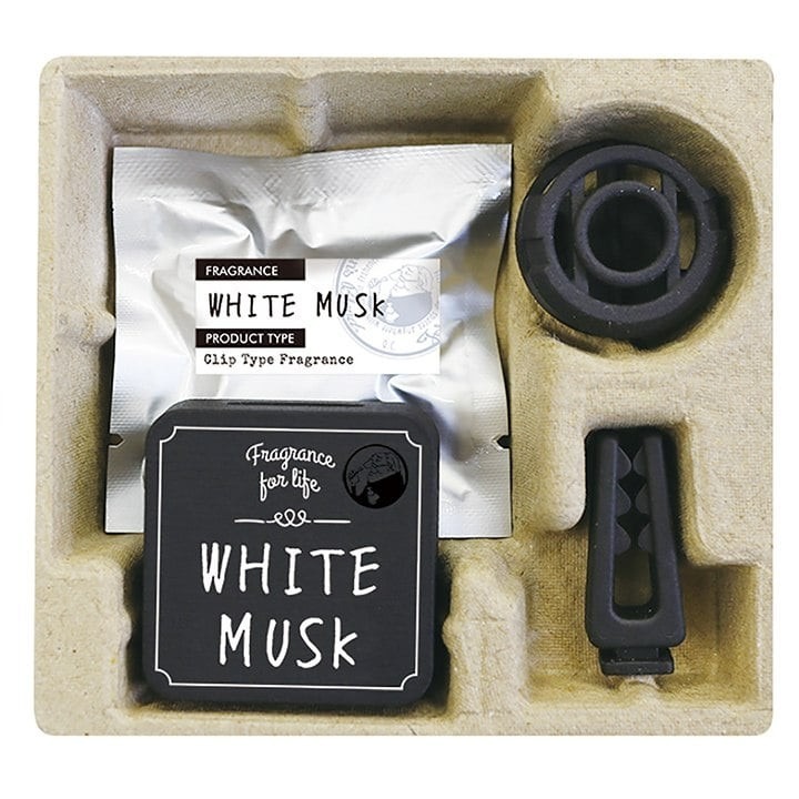 《 Chara 微百貨 》 日本 John＇s Blend 夾式車用固態芳香劑-本體 含1個芳香劑＋1卡夾 批發 採購-細節圖5