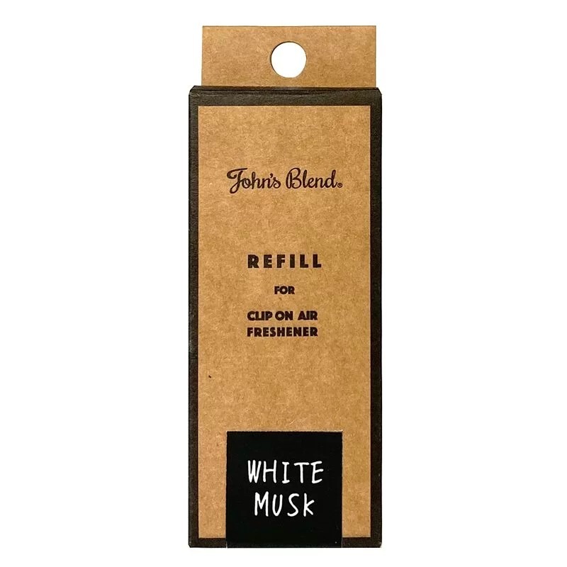 《 Chara 微百貨 》 日本 John＇s Blend 夾式車用固態芳香劑-本體 含1個芳香劑＋1卡夾 批發 採購-細節圖7