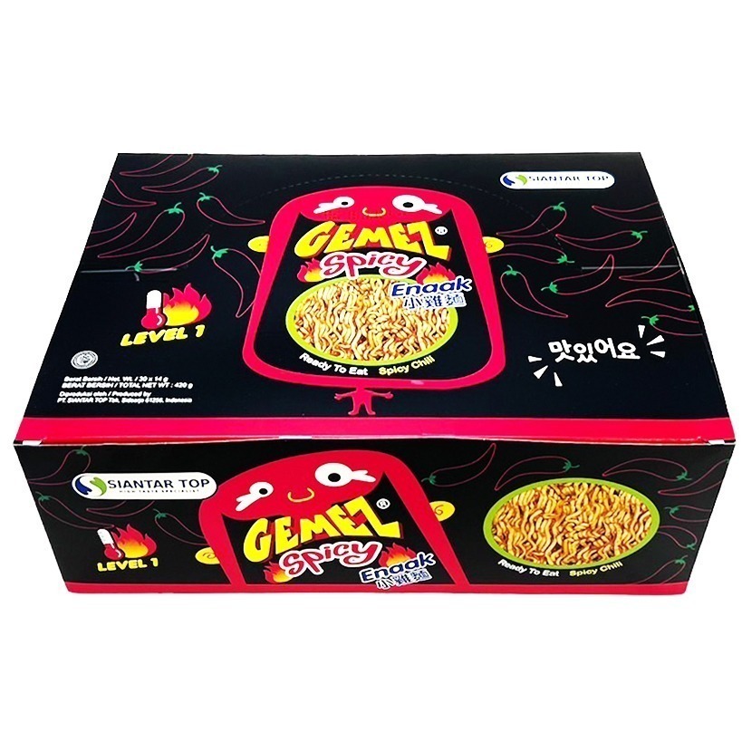 韓國 ENAAK 小雞點心麵 30入/盒  原味 / 辣味-細節圖3