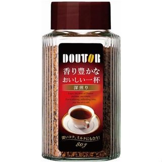 《 Chara 微百貨 》 日本 DOUTOR 羅多倫 即溶 咖啡 經典 深煎 團購 批發 80g-細節圖3