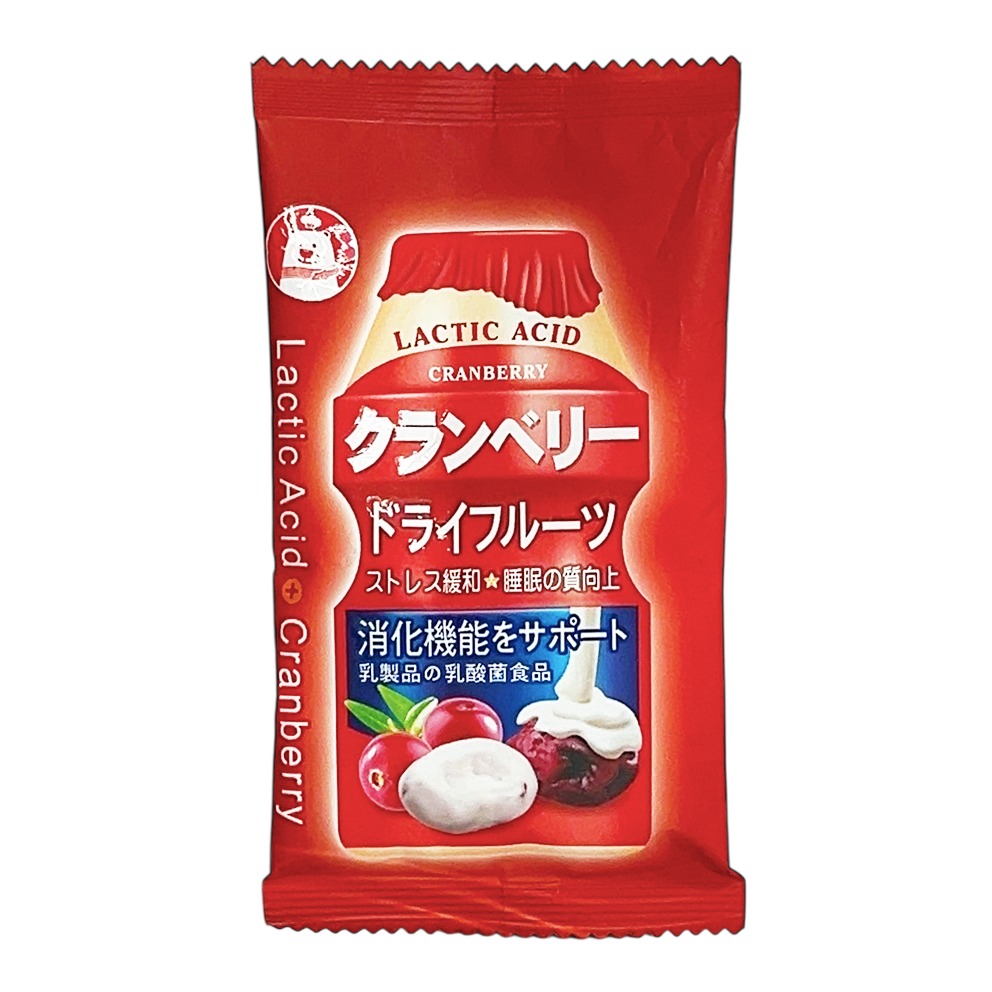 《 Chara 微百貨 》 白熊牌 乳酸 蔓越莓乾 20g-細節圖2