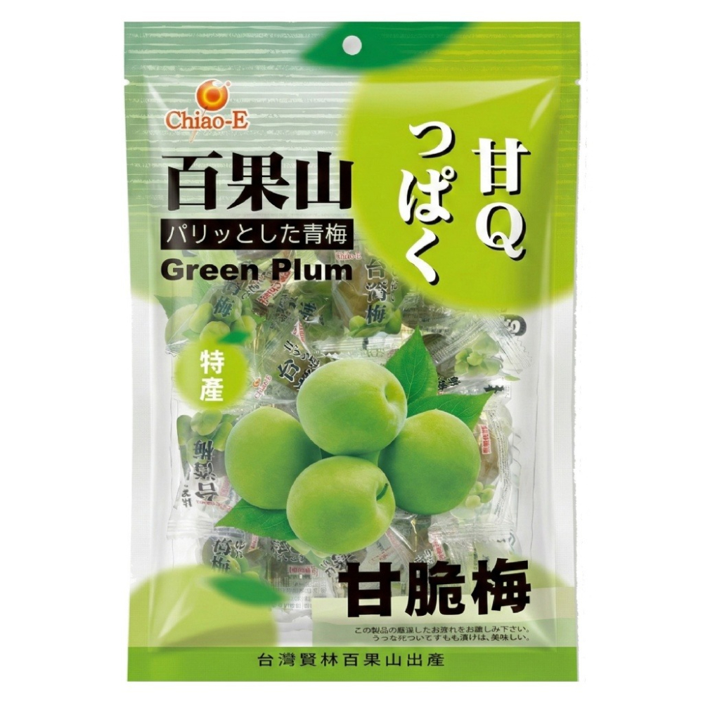 《 Chara 微百貨 》 巧益 百果山 風味梅果 三角包 180g 原味Q梅 / 甘脆梅 / 果子李-細節圖3