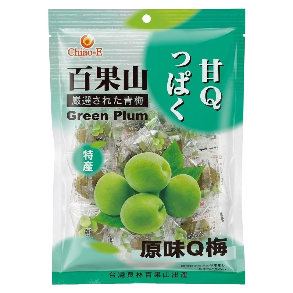 《 Chara 微百貨 》 巧益 百果山 風味梅果 三角包 180g 原味Q梅 / 甘脆梅 / 果子李-細節圖4