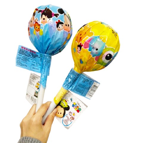 《 Chara 微百貨 》 迪士尼 TSUM TSUM大棒棒糖 8g X 15支入/組 口味隨機-細節圖3