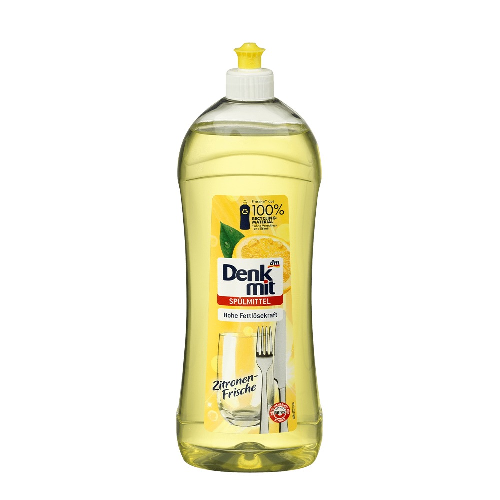 《 Chara 微百貨 》 德國 Denkmit 檸檬清新洗碗精 1L-細節圖4