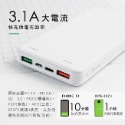發票】PD/QC全兼容快充18000行動電源保固一年安規認證KPB-3273)KINYO具備九重安全保護機制-規格圖2