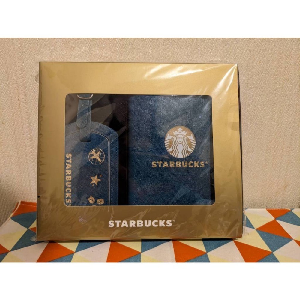 (現貨0 Starbucks星巴克 護照夾行李牌套組 (不含和牛肉乾)-規格圖2