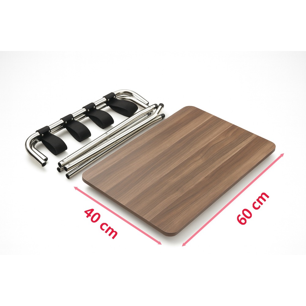 【ROOMIX】機車可載｜工業風 快組 折疊桌 露營桌 邊桌｜耐重60kg 免工具安裝 台灣製造｜便攜戶外桌 租屋桌-細節圖6