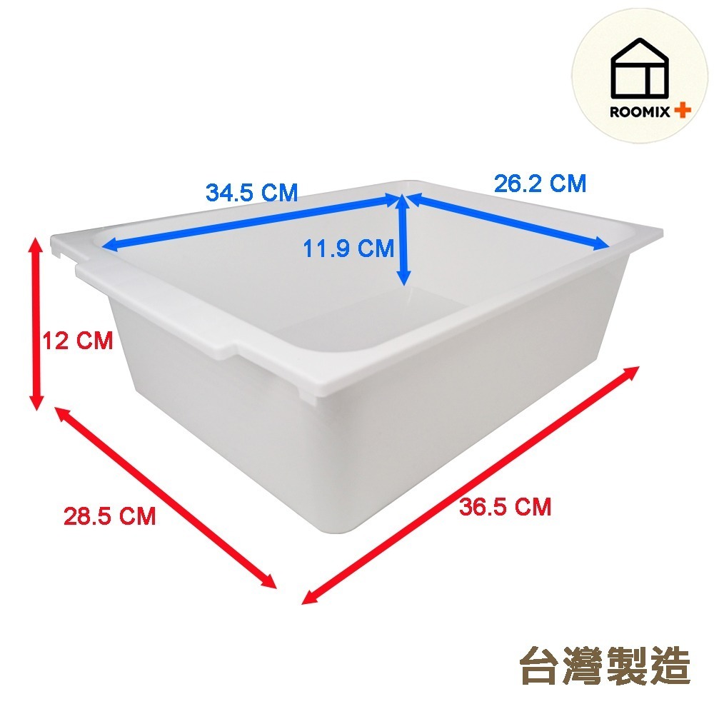 Roomix】6格 斜口收納推車 三層/二排 零食收納 玩具收納盒 廚房置物架 移動式小推車 儲物架 玩具櫃 滑輪收納籃-細節圖3