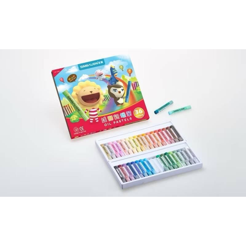 雄獅 粉蠟筆12色 16色 20色 30色 蠟筆-細節圖8