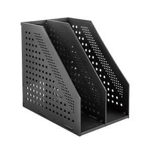 得力Deli 開放式兩段折疊雜誌箱 / W78999 雜誌架 雜誌盒 A4雜誌架-細節圖3