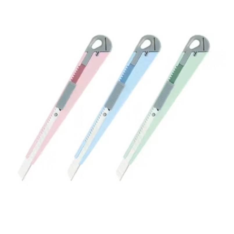 力大牌ABEL 66019粉彩金屬美工刀 小美工刀 美工刀-細節圖2