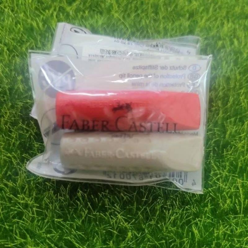 輝柏Faber-Castell安全筆套塑膠擦2入組  筆套 安全橡皮擦 兒童橡皮擦-細節圖4