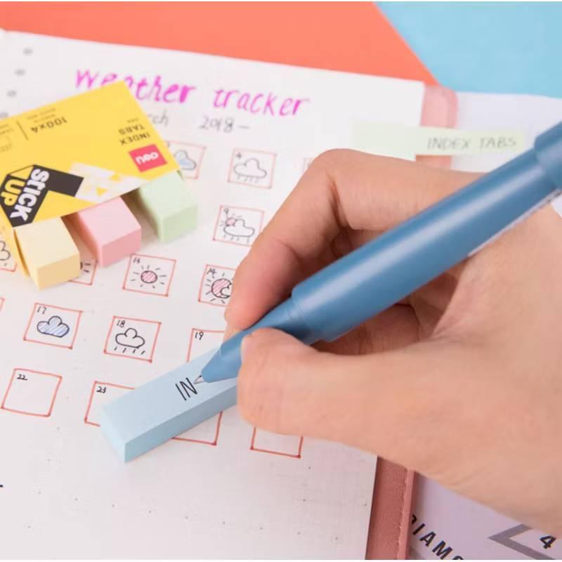 得力Deli 可再貼指示標籤紙（EA10902）指示標籤 標籤貼-細節圖2