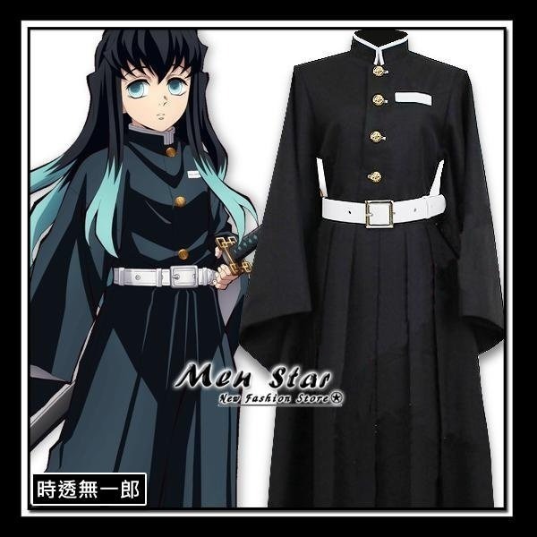 [免運費] 鬼滅之刃 兒童 禰豆子 服裝 角色扮演 衣服 變裝派對 彌豆子 萬聖節 COSPLAY 鬼滅之刃禰豆子 服飾-規格圖11