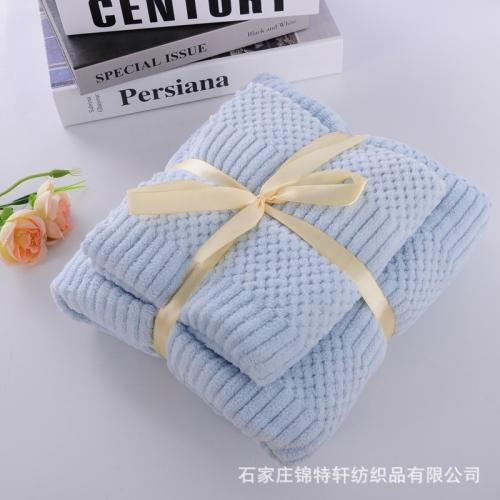 【限時購】超吸水珊瑚絨套巾組(浴巾+毛巾)-規格圖7