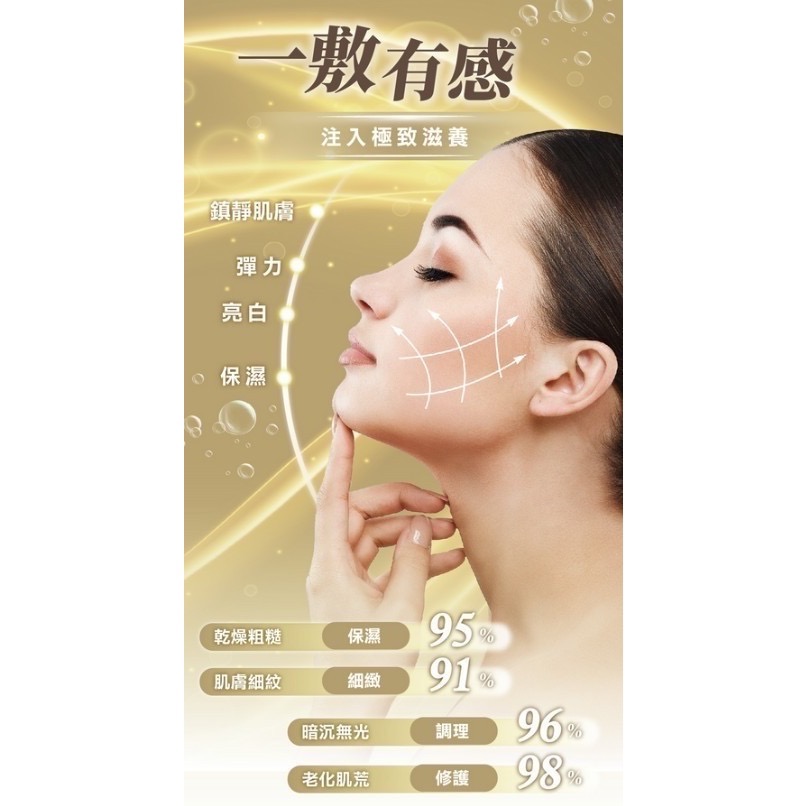 (20片)台灣🇹🇼 GOLD SUITE🔥金離子修復面膜🔥-細節圖11