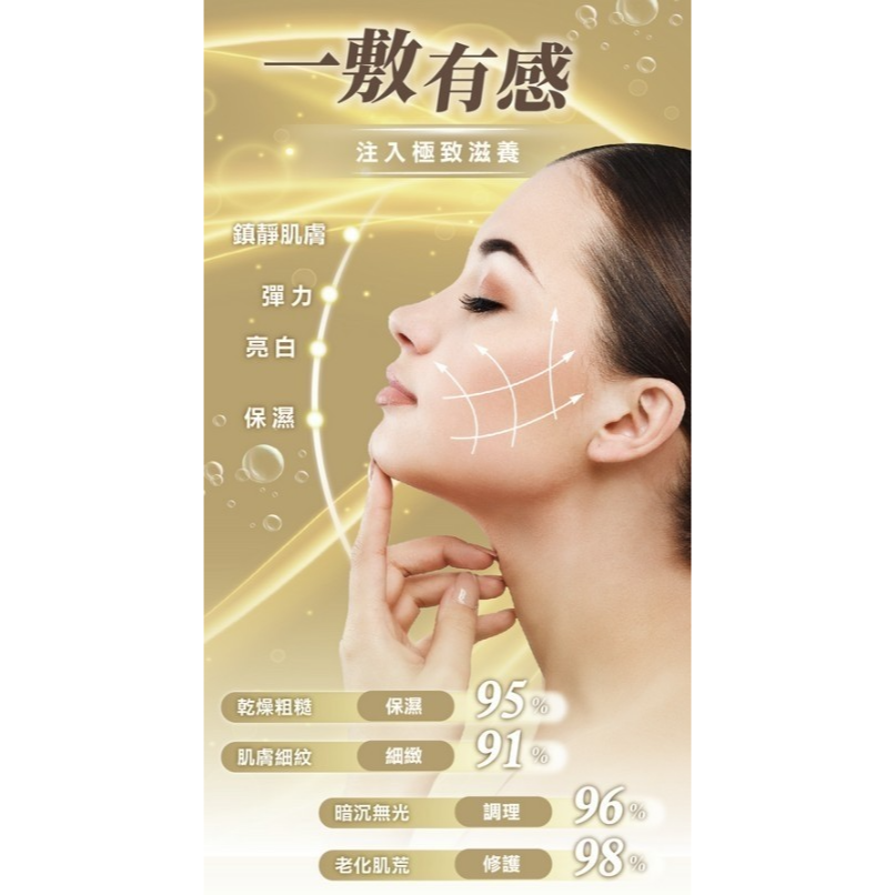 【限時購】(20片)台灣🇹🇼 GOLD SUITE🔥金離子修復面膜🔥-細節圖11