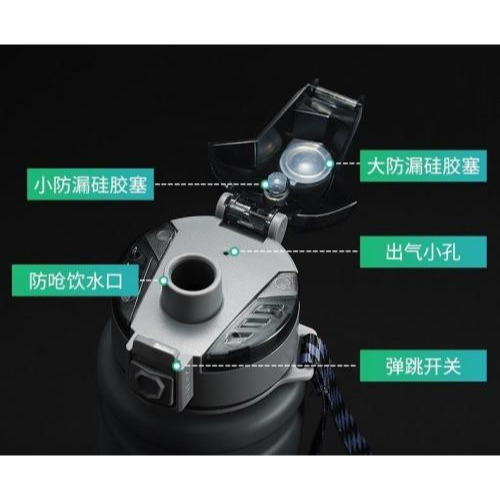 TRITAN大容量水壺700ml-細節圖4