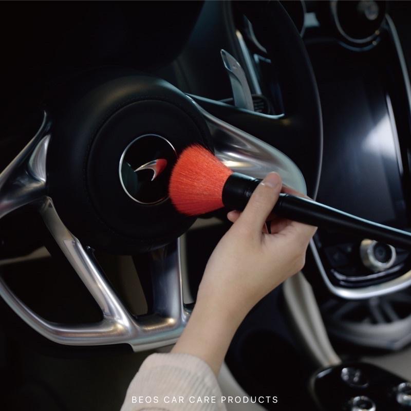 •BEOS免運中• 柔毛內飾刷 內裝刷 軟毛刷 細節刷 清潔刷 內裝清潔 中控刷 內裝整理 超軟毛 洗車刷 角落刷-細節圖2