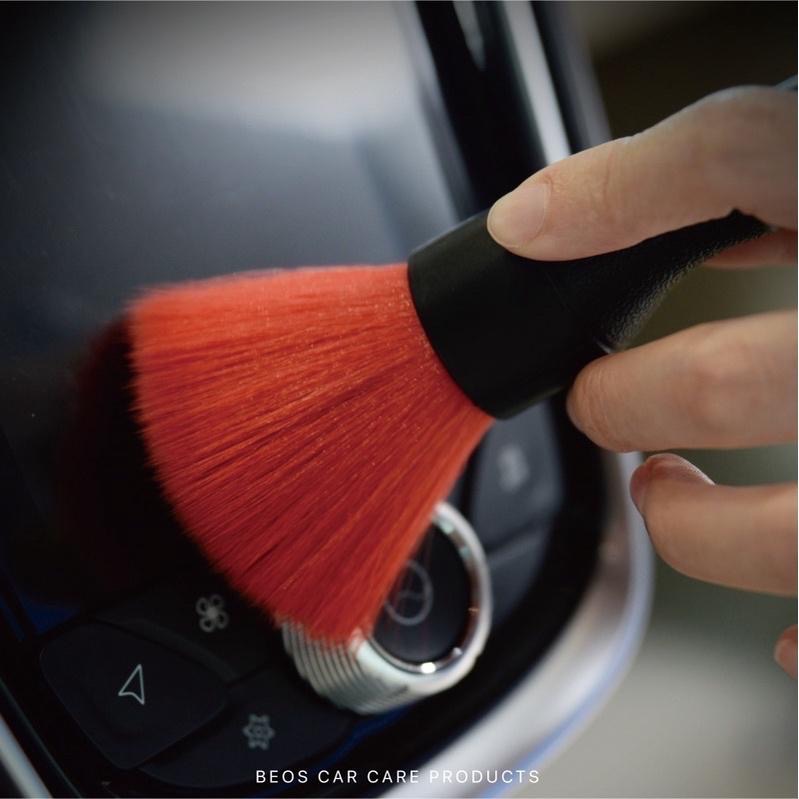 •BEOS免運中• 柔毛內飾刷 內裝刷 軟毛刷 細節刷 清潔刷 內裝清潔 中控刷 內裝整理 超軟毛 洗車刷 角落刷-細節圖3