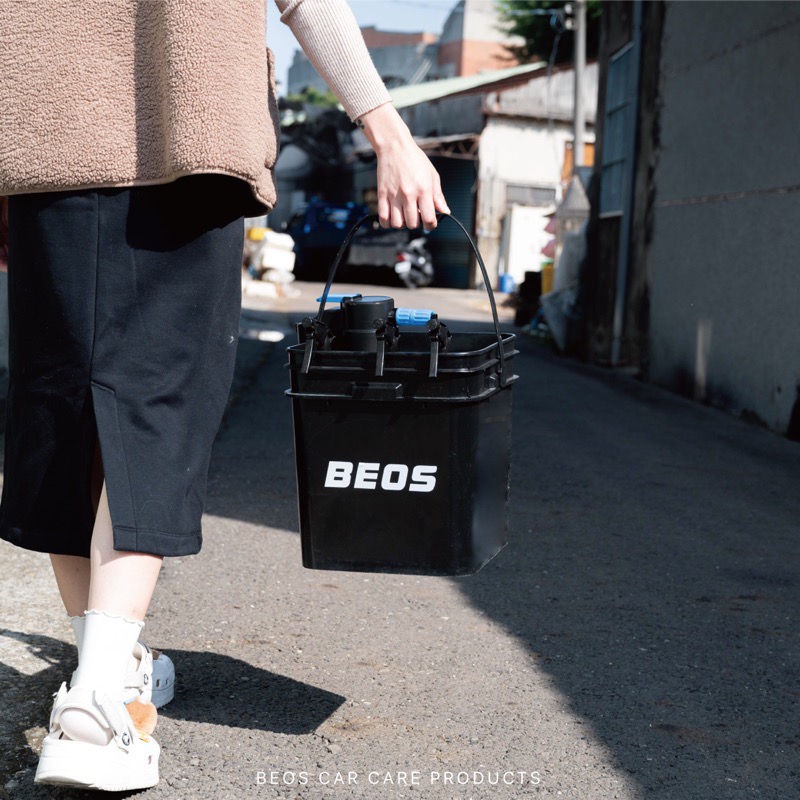 •全店滿350免運BEOS•洗車收納 洗車水桶 洗車桶 泡沫桶 自助洗車 汽車收納 洗車工具 洗車置物 收納盒 汽車美容-細節圖6