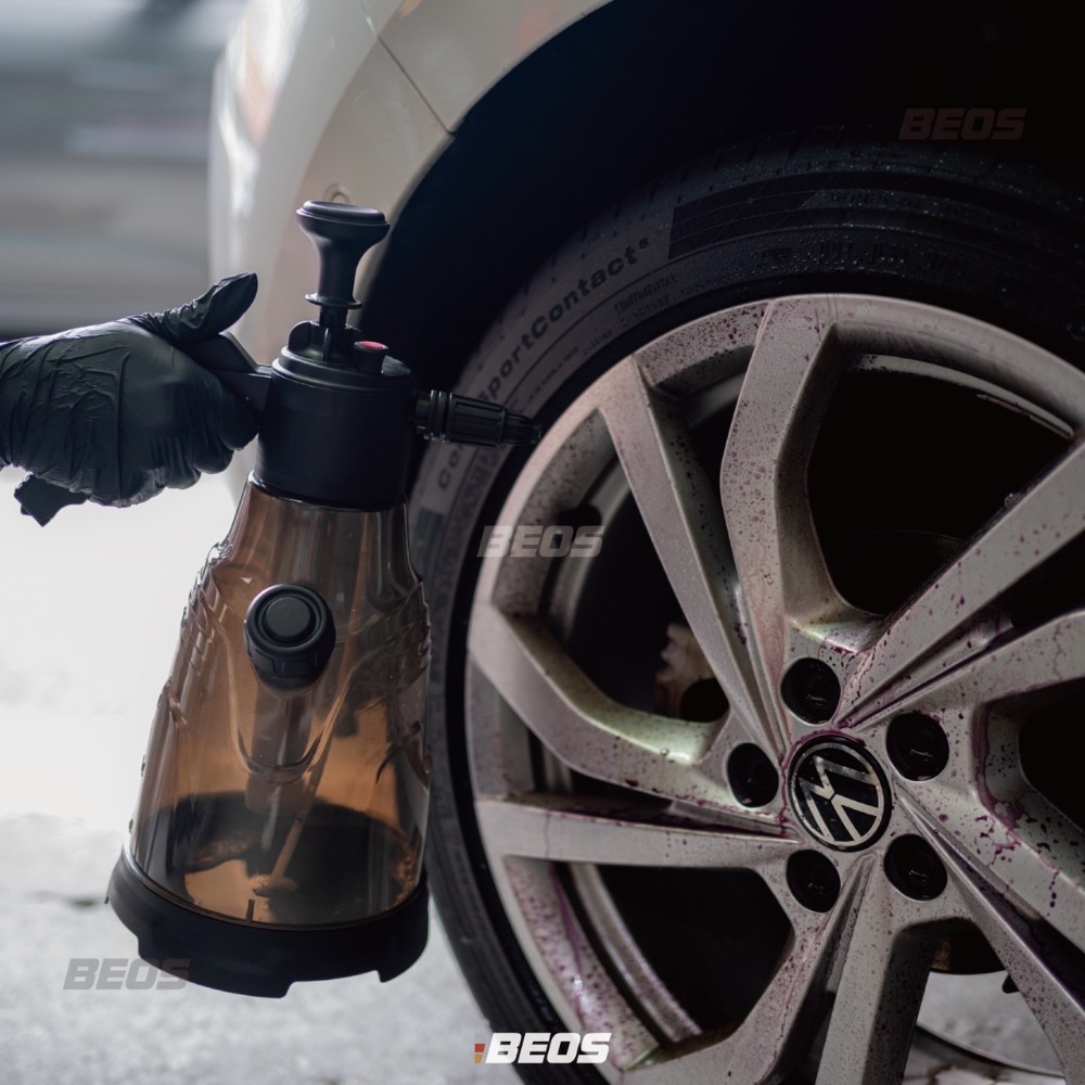 •BEOS• 泡沫噴壺 2.3L 手持泡沫噴壺 手壓壺 扇形噴嘴 兩用型 加壓噴壺 泡沫噴霧器 泡沫槍 洗車噴壺 加厚-細節圖3