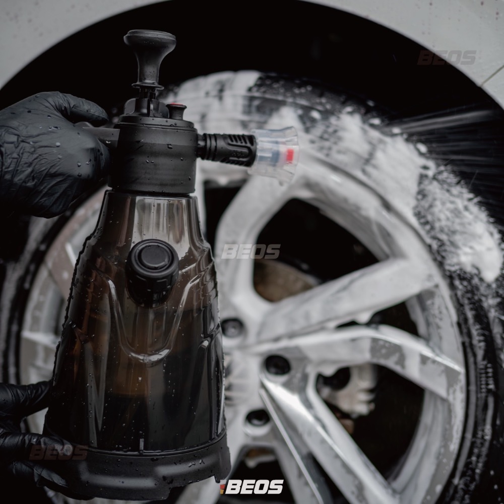 •BEOS• 泡沫噴壺 2.3L 手持泡沫噴壺 手壓壺 扇形噴嘴 兩用型 加壓噴壺 泡沫噴霧器 泡沫槍 洗車噴壺 加厚-細節圖8