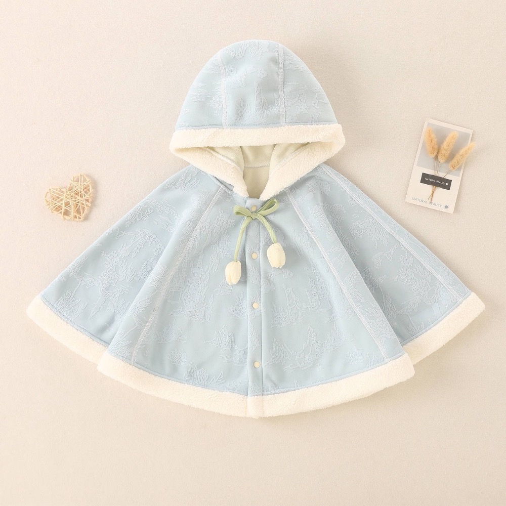 秋冬款-奧粒絨連帽披風-規格圖6