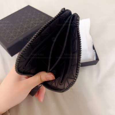 [現貨] 🖤全新三宅一生 BAOBAO ISSEY MIYAKE 方形拉鍊卡夾零錢包｜拉鍊錢包 AG331-細節圖5