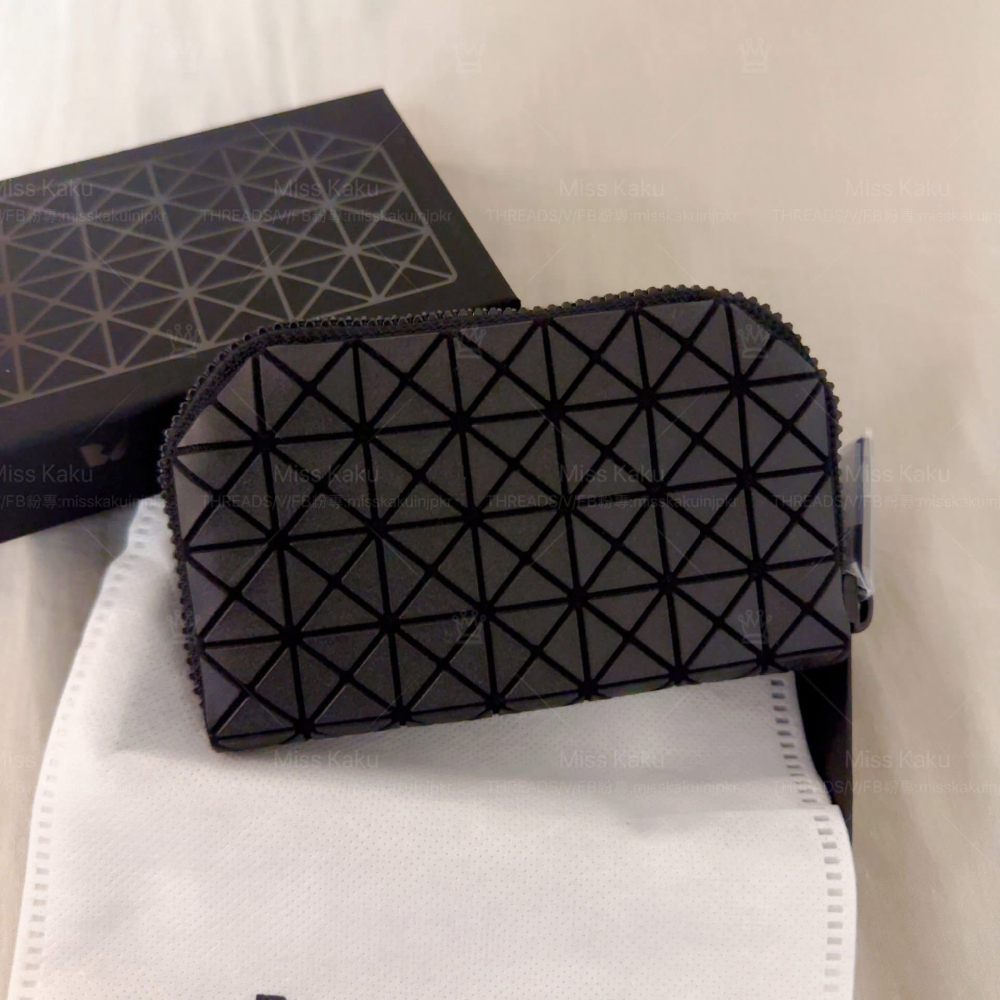 [現貨] 🖤全新三宅一生 BAOBAO ISSEY MIYAKE ㄇ字拉鍊零錢包｜拉鍊錢包 AG311 🔜快速出貨-細節圖4