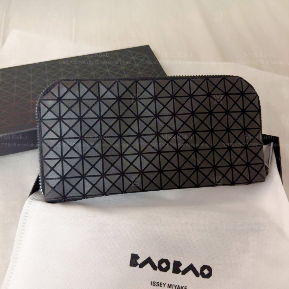[現貨] 🖤全新三宅一生 BAOBAO ISSEY MIYAKE ㄇ字拉鍊長夾｜多卡長夾 AG351 🔜 快速出貨-細節圖4