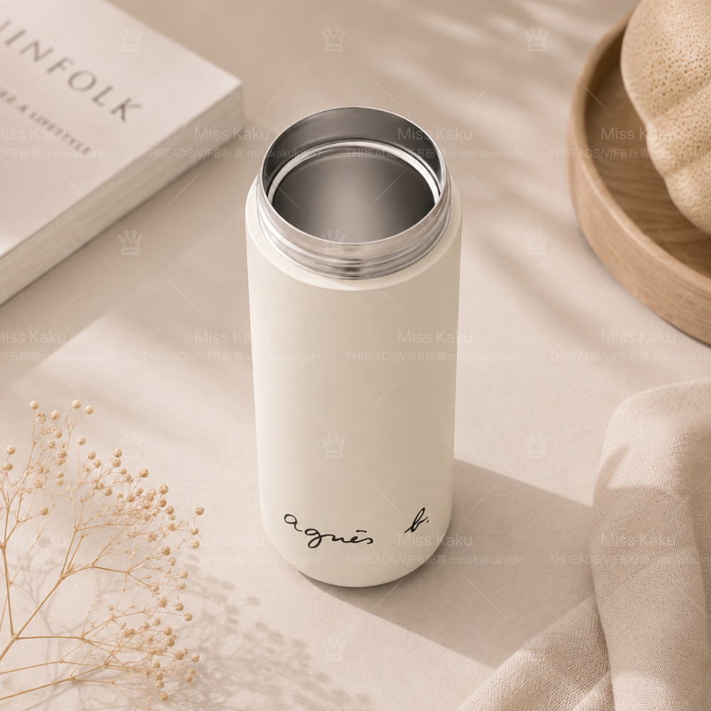 [現貨] 🇯🇵 Agnes b. × KINTO DAY OFF TUMBLER 保溫杯｜隨行杯｜保冷杯 500mL-細節圖5