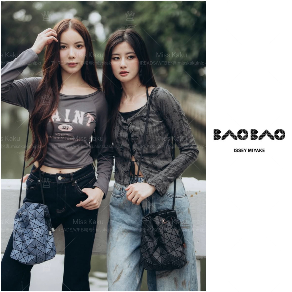 [現貨] 全新三宅一生 BAOBAO 牛仔水桶包 AG581｜三宅代購｜三宅包包代購｜牛仔系列水桶包🔜24小時內寄出-細節圖6