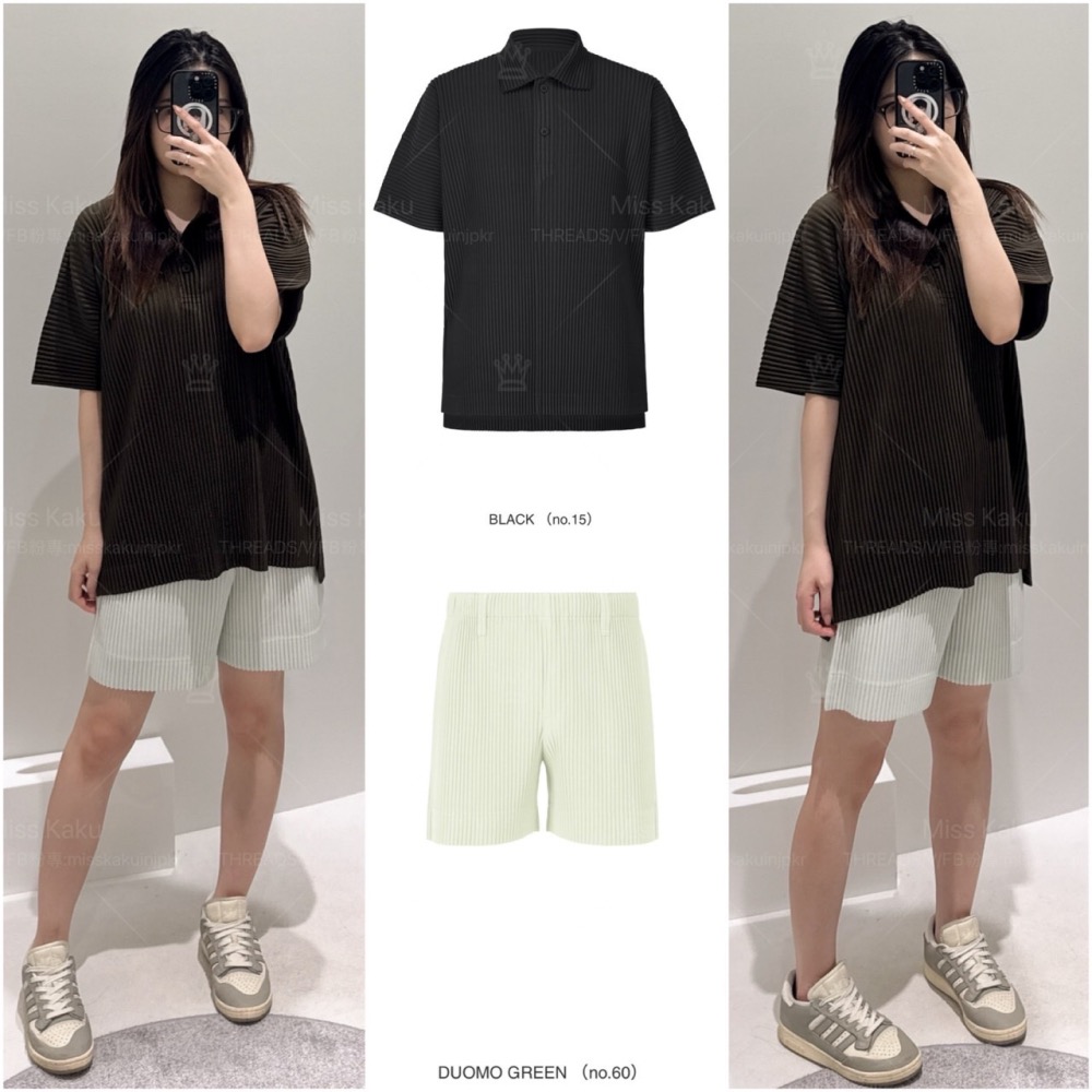 [現貨] 全新 6 月三宅一生 HP 寬版 POLO 短袖 JM601｜三宅代購｜三宅HP代購 🔜 24小時快速出貨-細節圖2