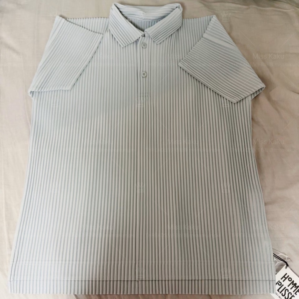 [現貨] 全新 6 月三宅一生 HP 寬版 POLO 短袖 JM601｜三宅代購｜三宅HP代購 🔜 24小時快速出貨-細節圖8
