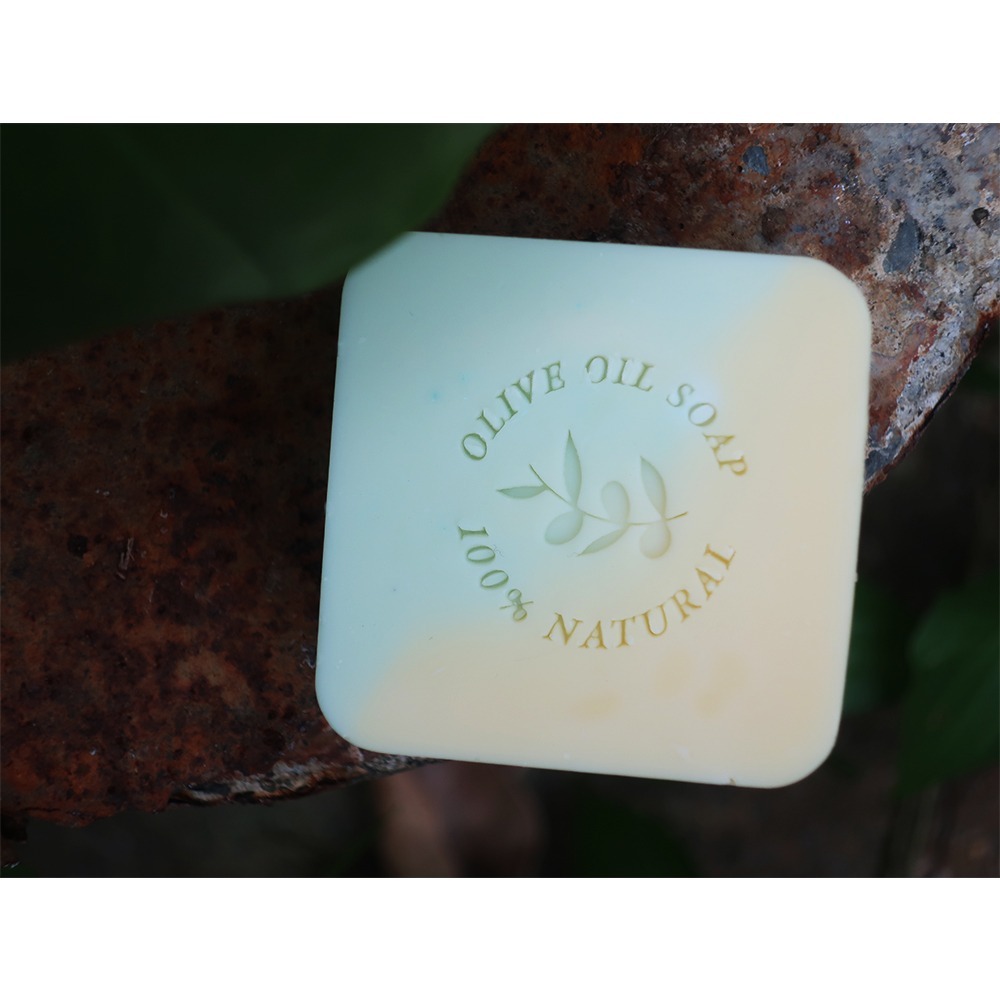 【皂章A04】橄欖 標籤圖章 (預購) 經典皂章 olive oil soap 天然 100% 壓克力章-細節圖2