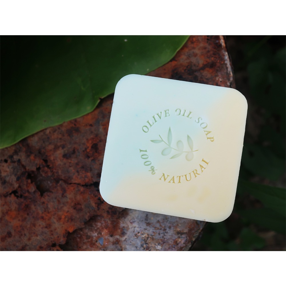 【皂章A04】橄欖 標籤圖章 (預購) 經典皂章 olive oil soap 天然 100% 壓克力章-細節圖3