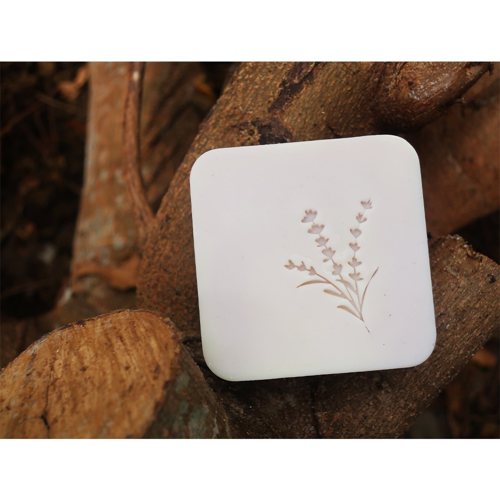 【皂章A10】薰衣草 (預購) 植物 壓克力 手工皂章-細節圖2