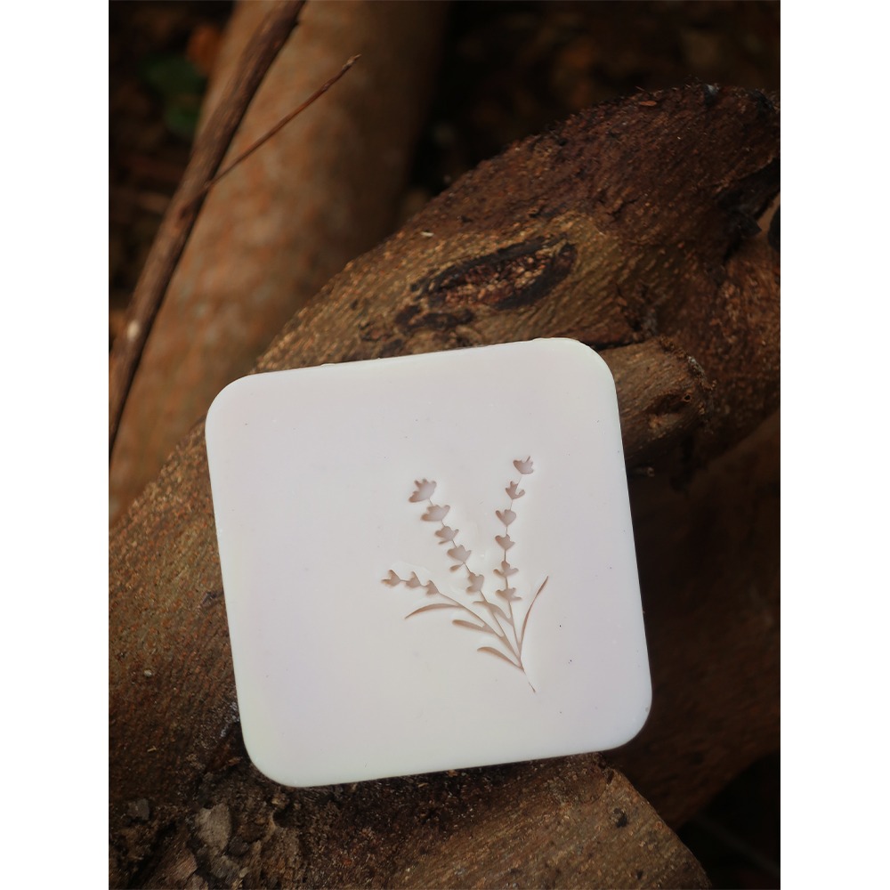 【皂章A10】薰衣草 (預購) 植物 壓克力 手工皂章-細節圖3