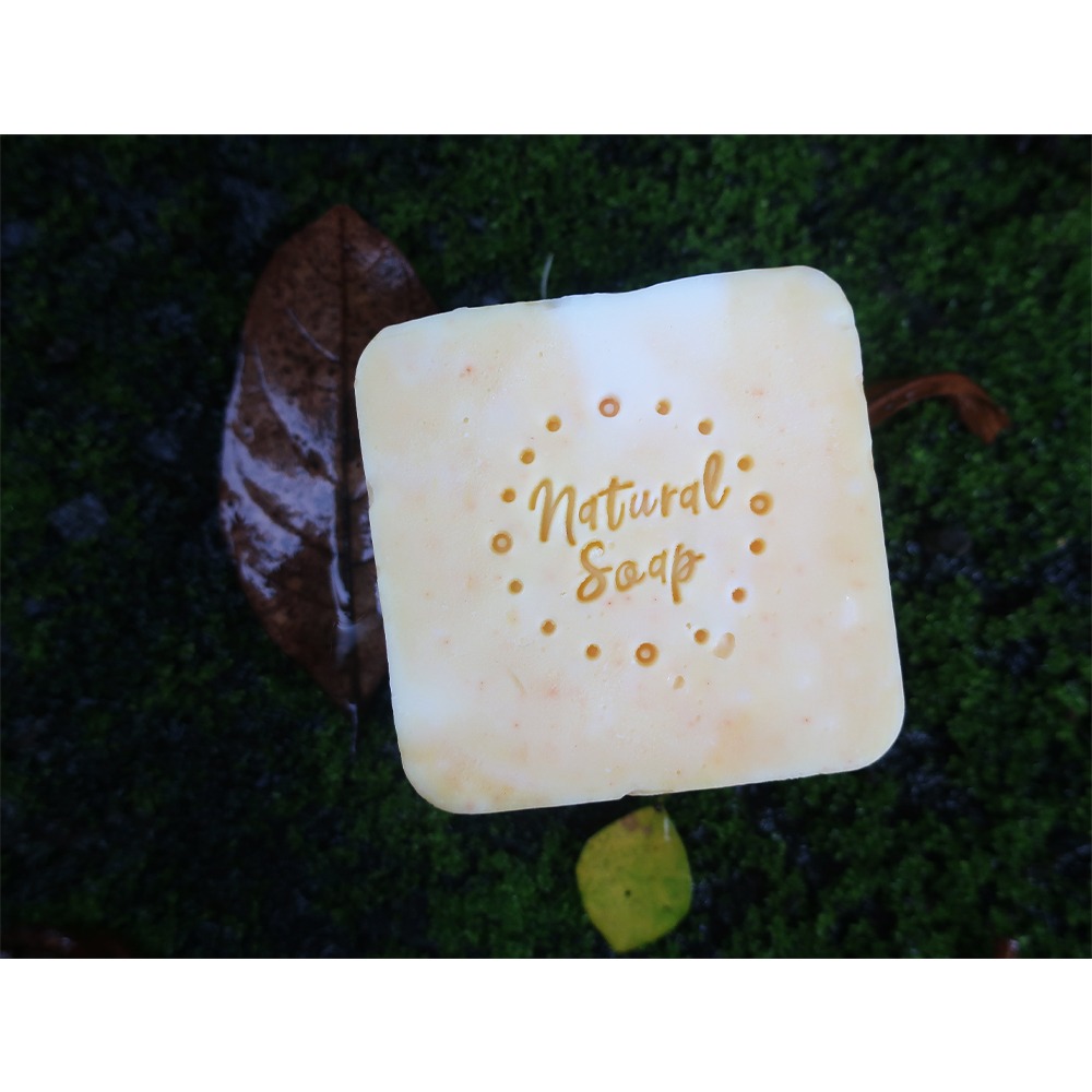 【皂章A83】幾何圓點 Natural Soap (預購) 簡約可愛 英文字 皂章 壓克力皂章-細節圖2