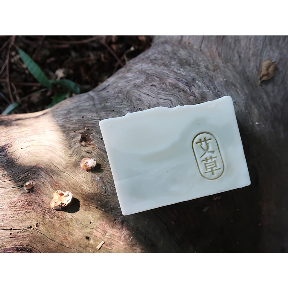 【皂章B47】艾草 字章 (預購) 植物皂章 壓克力章 手工皂章-細節圖2