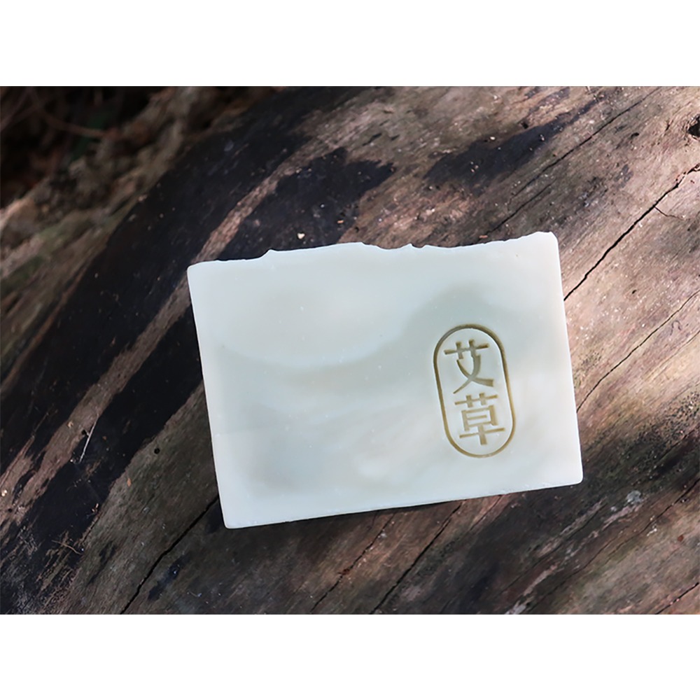 【皂章B47】艾草 字章 (預購) 植物皂章 壓克力章 手工皂章-細節圖3