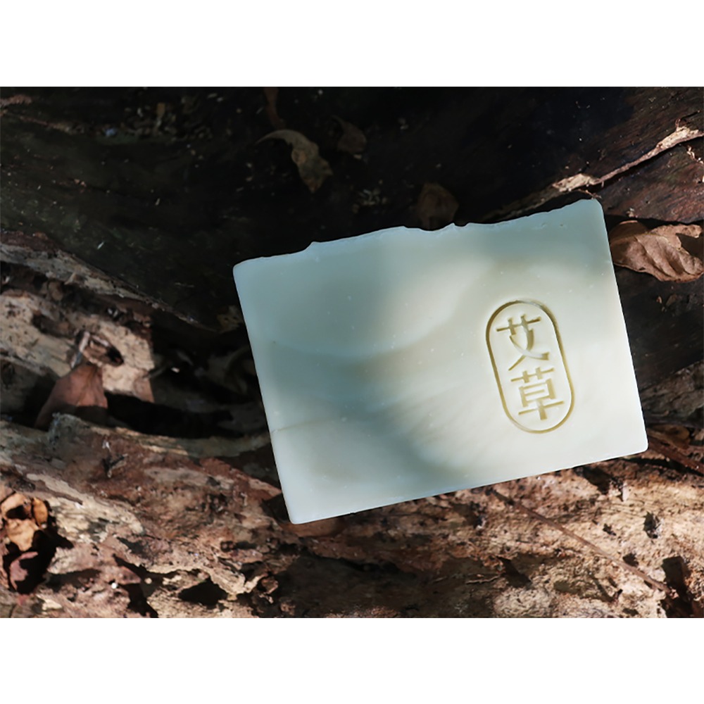 【皂章B47】艾草 字章 (預購) 植物皂章 壓克力章 手工皂章-細節圖4