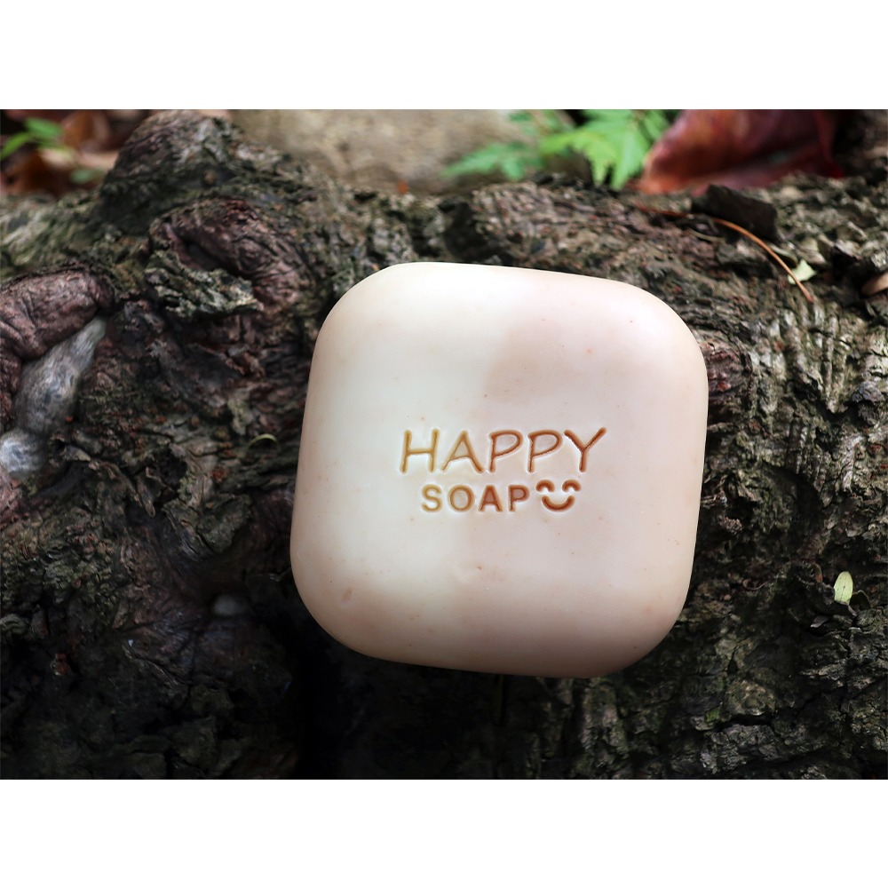 【皂章B65】快樂肥皂 (預購) HAPPY SOAP 壓克力 手工皂章 肥皂印章 訂製-細節圖2