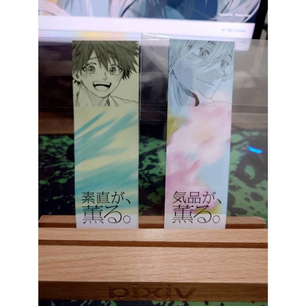 【全新現貨】日本 TSUTAYA IP書店 薰香花朵凛然綻放 拍立得小卡 花香書籤 明信片 和栗薰子 紬凜太郎 三香見坂-細節圖4