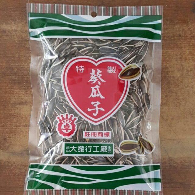 大發瓜子行 特製茴香葵花子  生葵花子  焦糖瓜子 水煮瓜子 150g裝 600g裝 罐裝-細節圖3