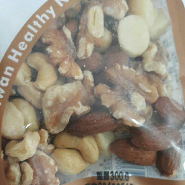 大發瓜子行 綜合堅果 腰果 核桃 杏仁果 夏威夷豆 份量平均 300g裝-細節圖2