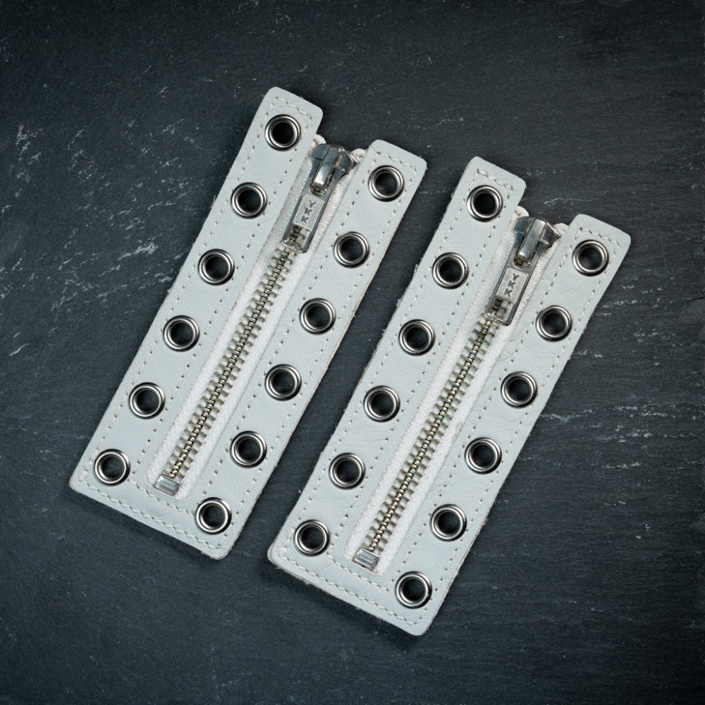 灰白色拉鍊盤 6 7 8 孔規格 (可訂製其他尺寸規格)-規格圖1